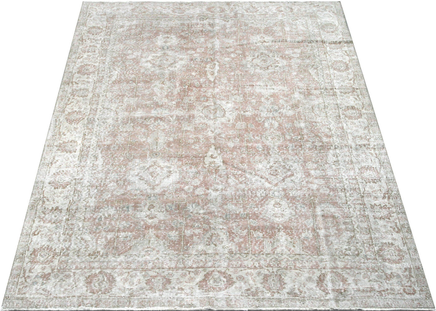 Vintage Turkish Oushak Rug - 6' x 9'5" - 190255