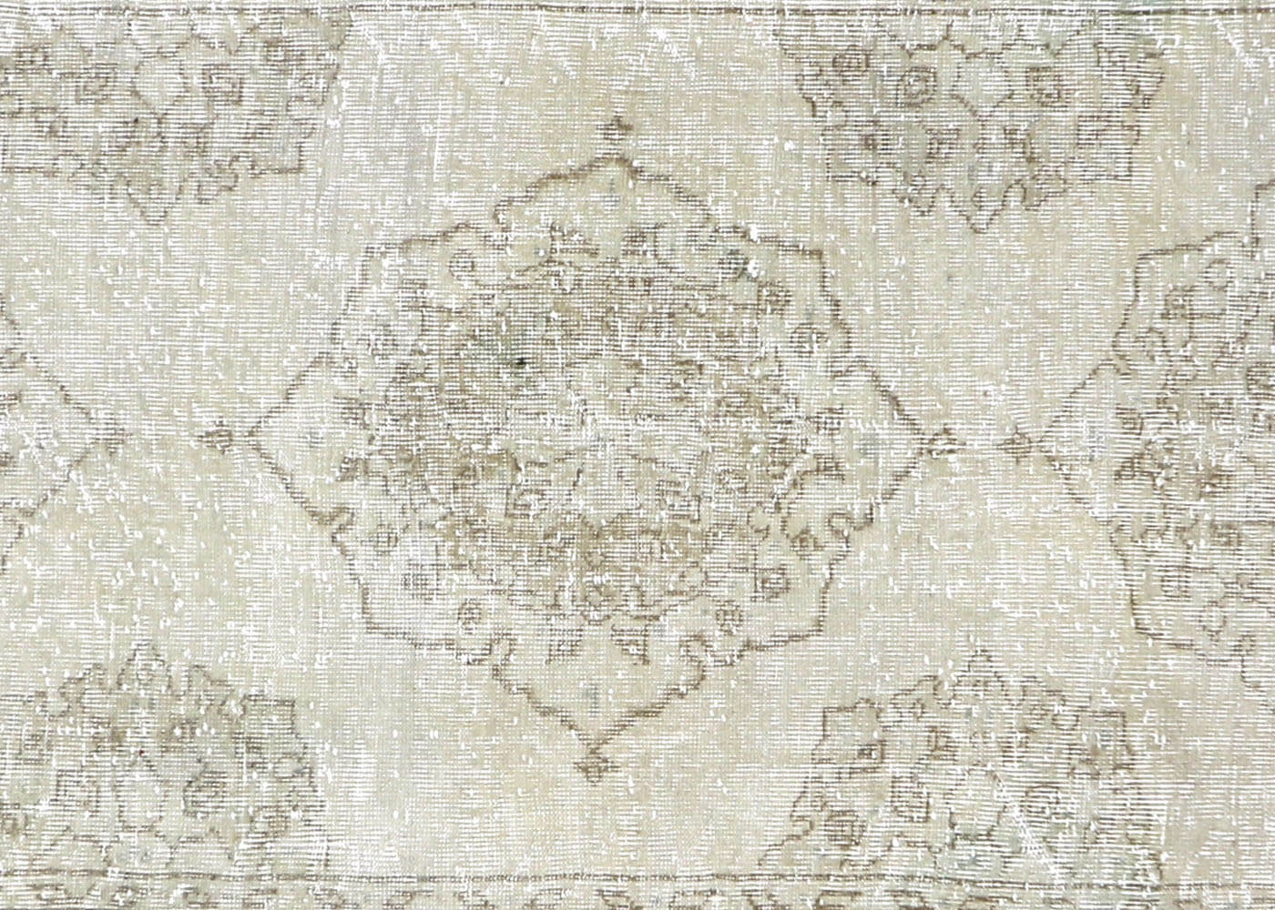 Vintage Turkish Oushak Rug - 4'10" x 11'6" - 190264