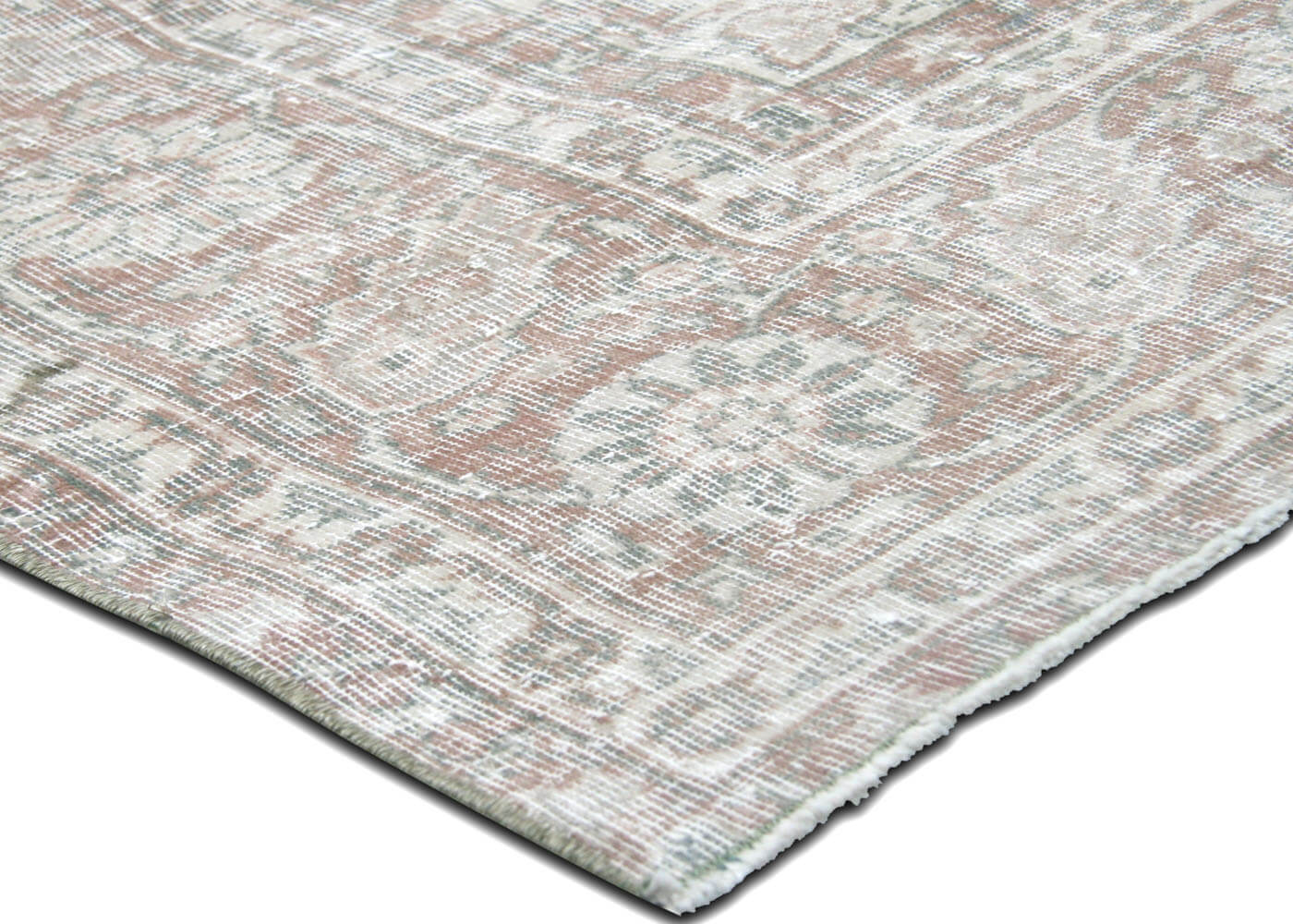 Vintage Turkish Oushak Rug - 8'2" x 10'6" - 190267