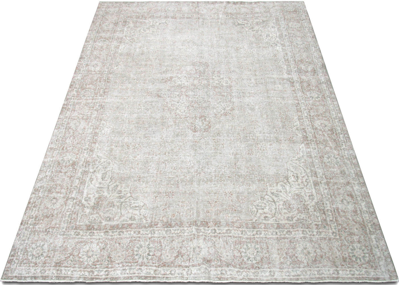 Vintage Turkish Oushak Rug - 8'2" x 10'6" - 190267