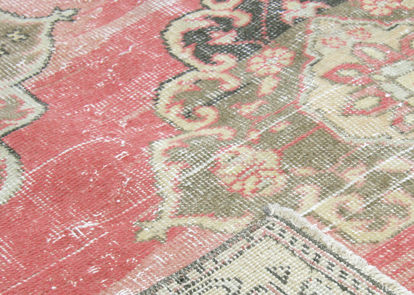 Vintage Turkish Oushak Rug - 4'11" x 11'10" - 190271