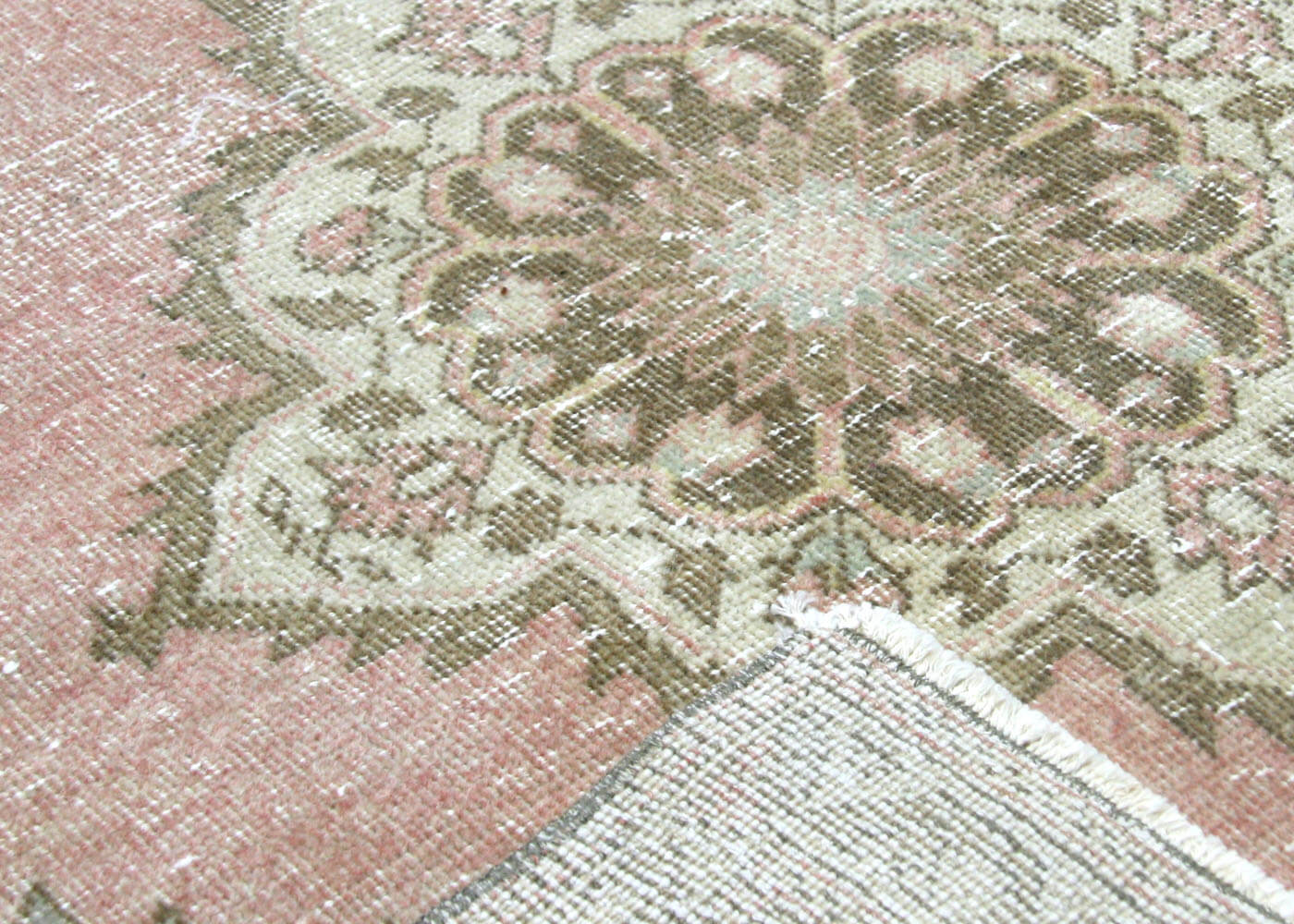 Vintage Turkish Oushak Rug - 4'4" x 13'7" - 190272