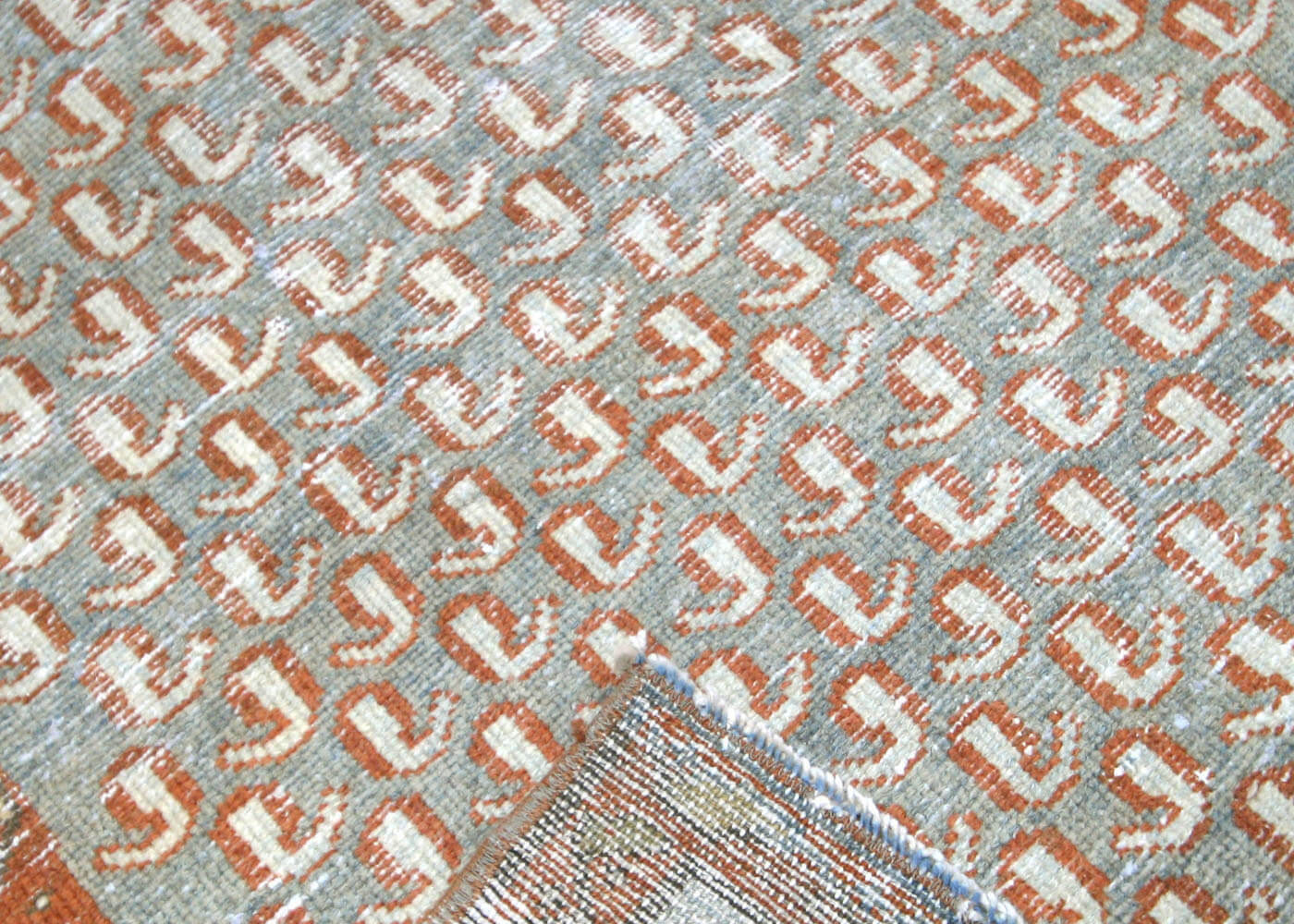 Semi Antique Persian Melayer Runner - 3' x 7'11" - 190273