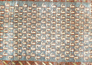 Semi Antique Persian Melayer Runner - 3' x 7'11" - 190273