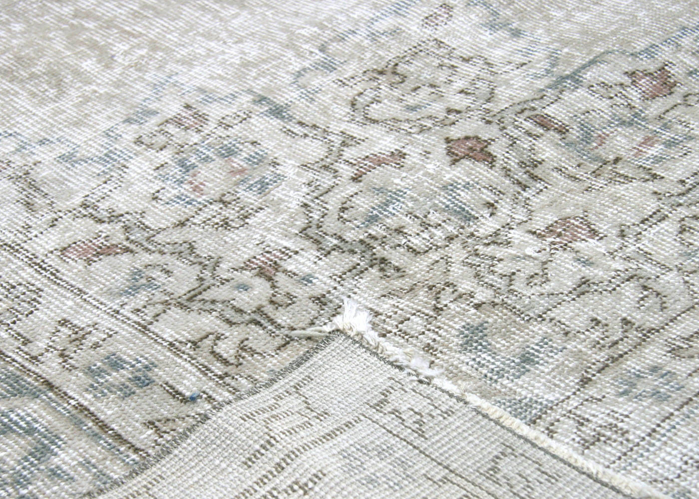Vintage Turkish Oushak Rug - 7'7" x 11' - 190275