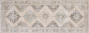 Vintage Turkish Oushak Rug - 4'9" x 12'6" - 190279
