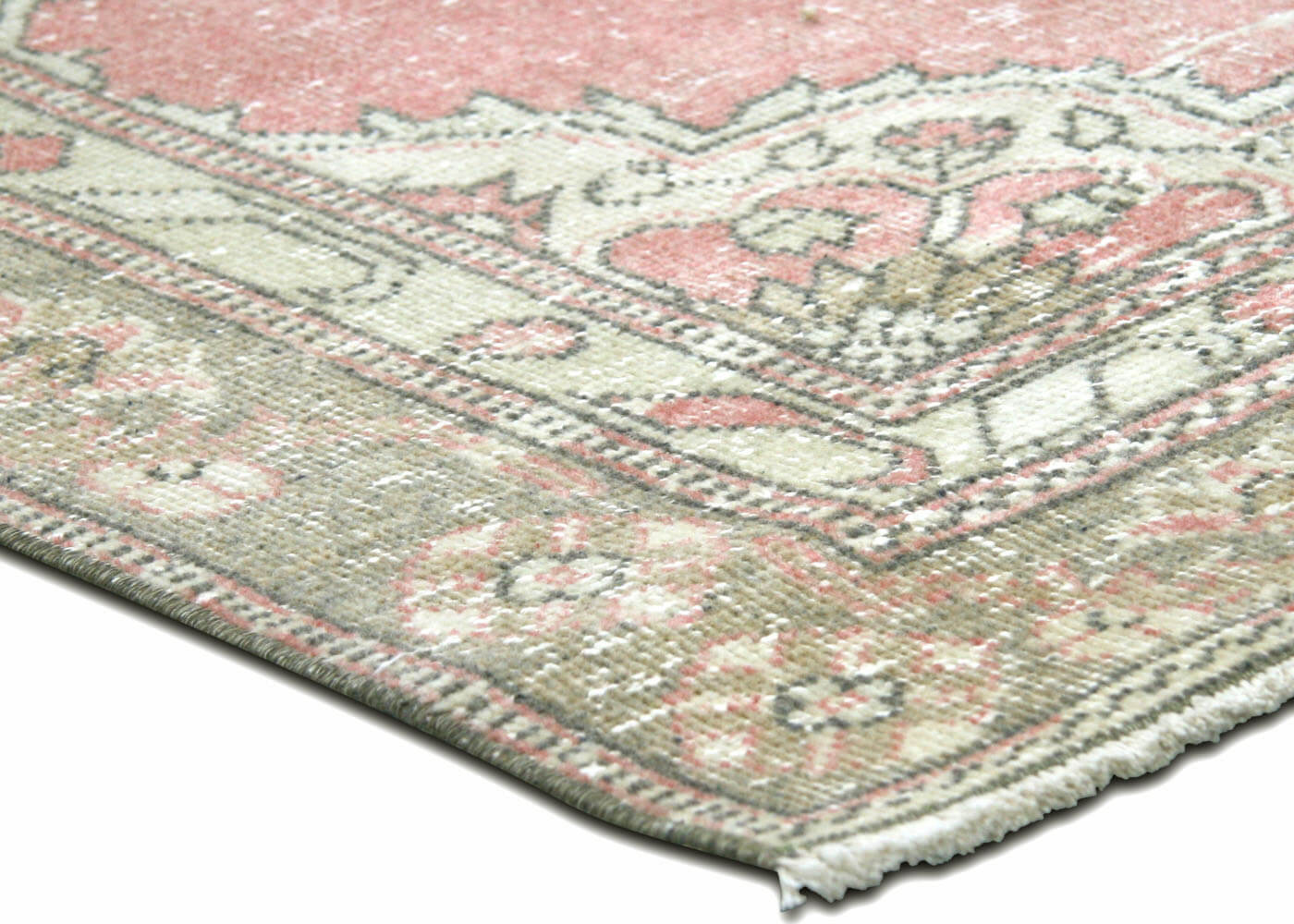 Vintage Turkish Oushak Rug - 4'3" x 11'11" - 190280