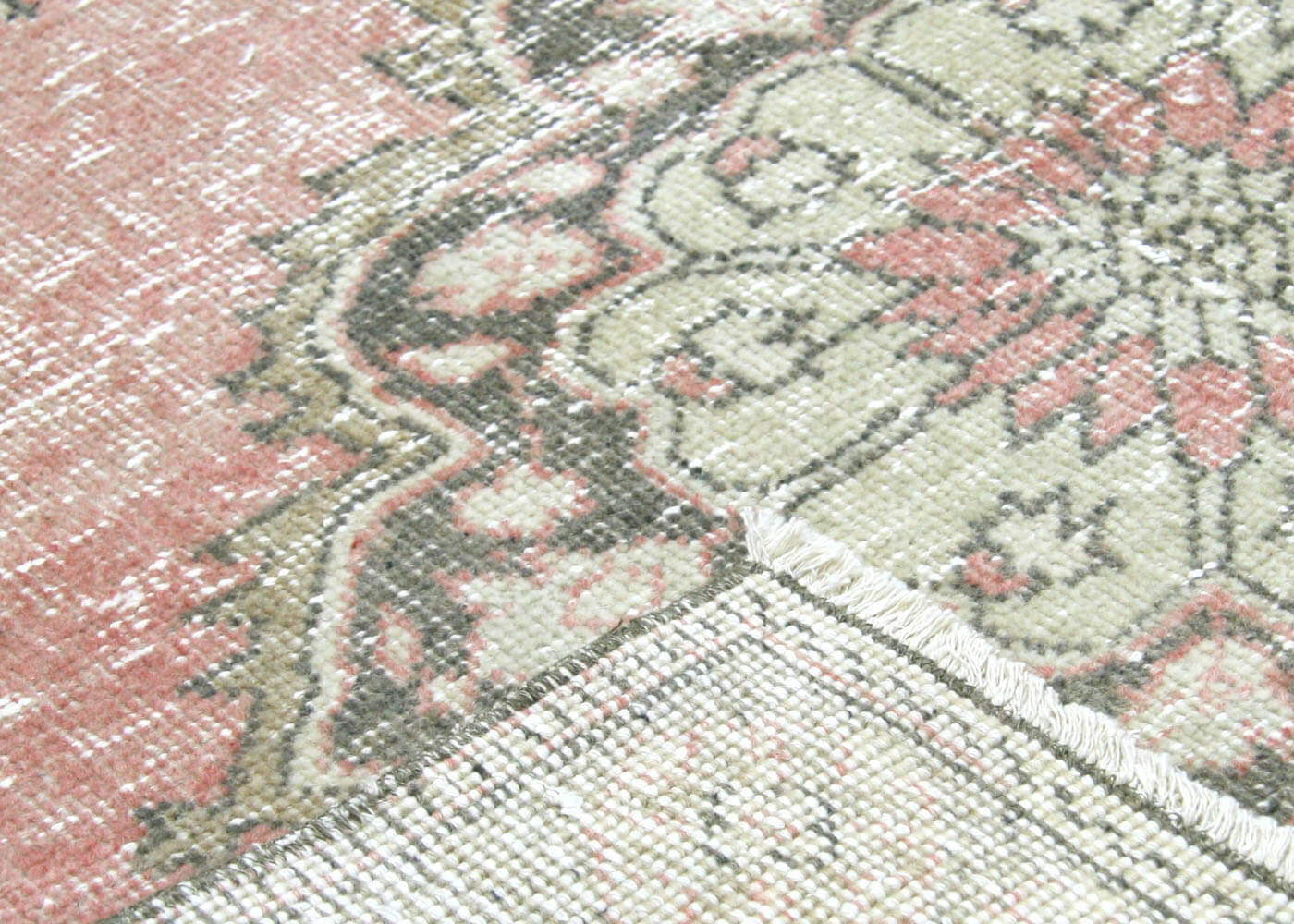 Vintage Turkish Oushak Rug - 4'3" x 11'11" - 190280