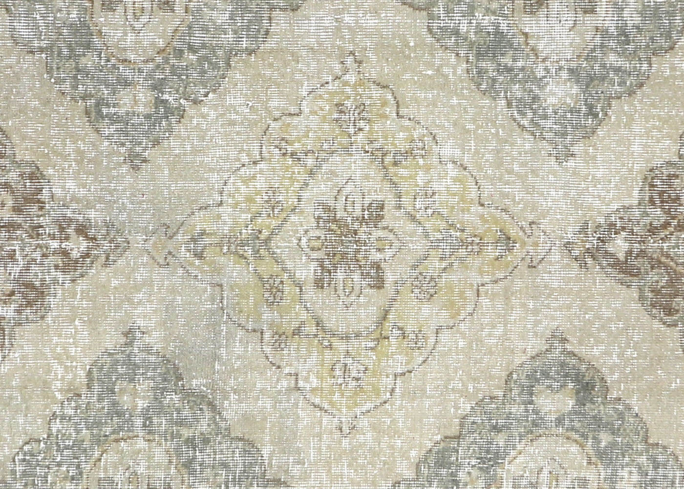 Vintage Turkish Oushak Rug - 4'8" x 12'4" - 190282