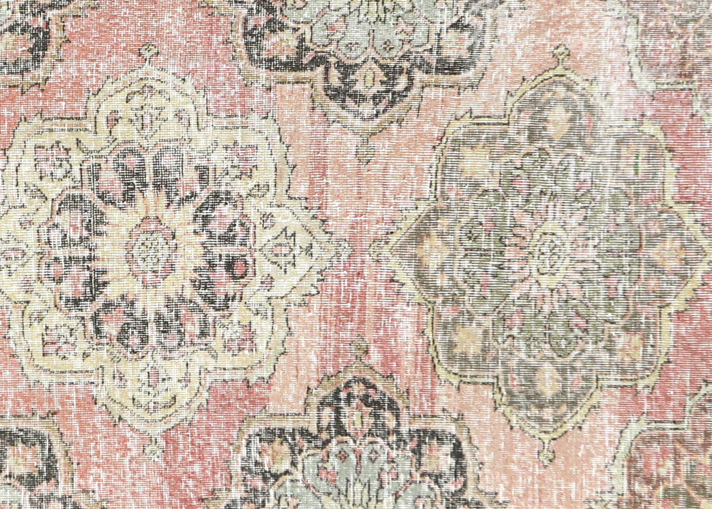 Vintage Turkish Oushak Rug - 4'7" x 12'1" - 190283