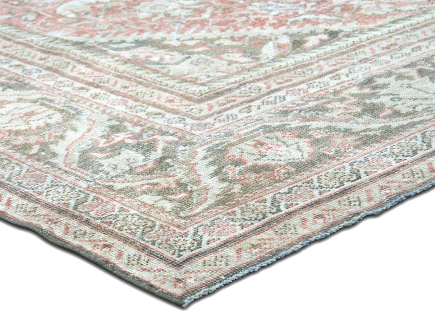 Semi Antique Persian Mahal Rug - 9'2" x 11'6" - 190284