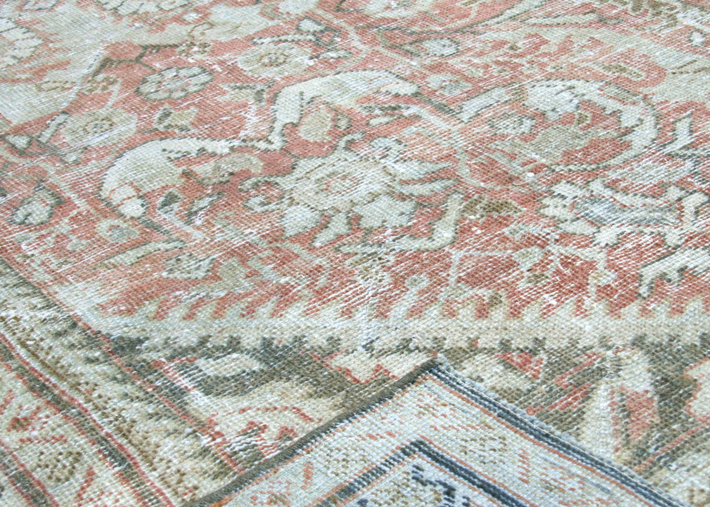 Semi Antique Persian Mahal Rug - 9'2" x 11'6" - 190284