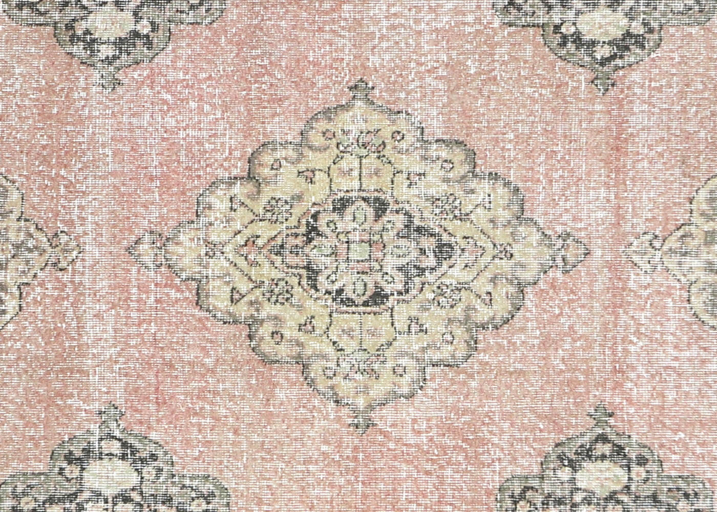 Vintage Turkish Oushak Rug - 4'10" x 12'11" - 190285