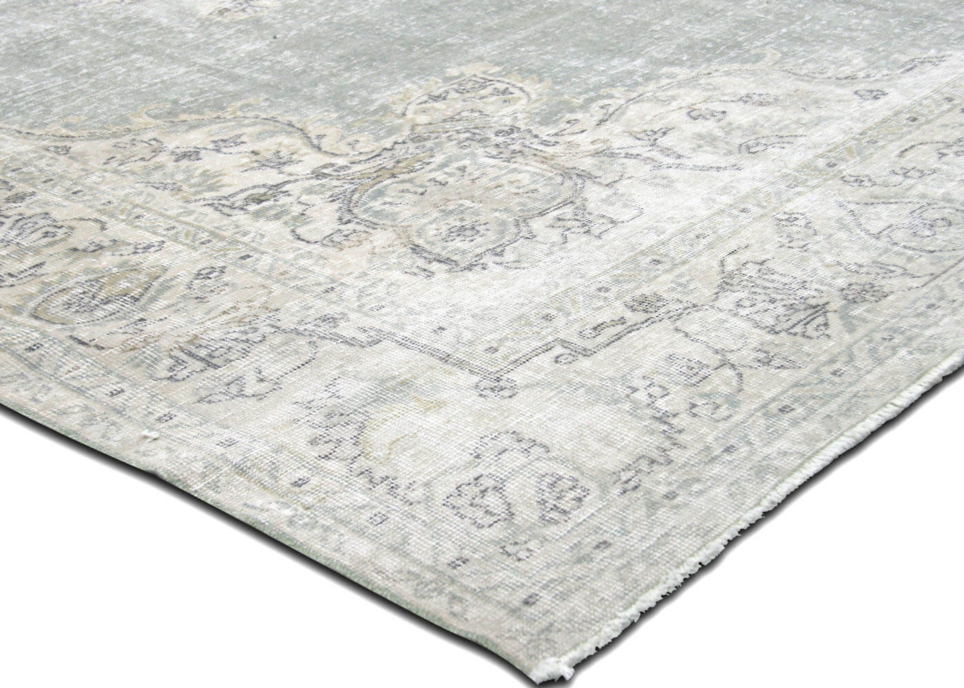 Vintage Turkish Oushak Rug - 8'1" x 11' - 190286