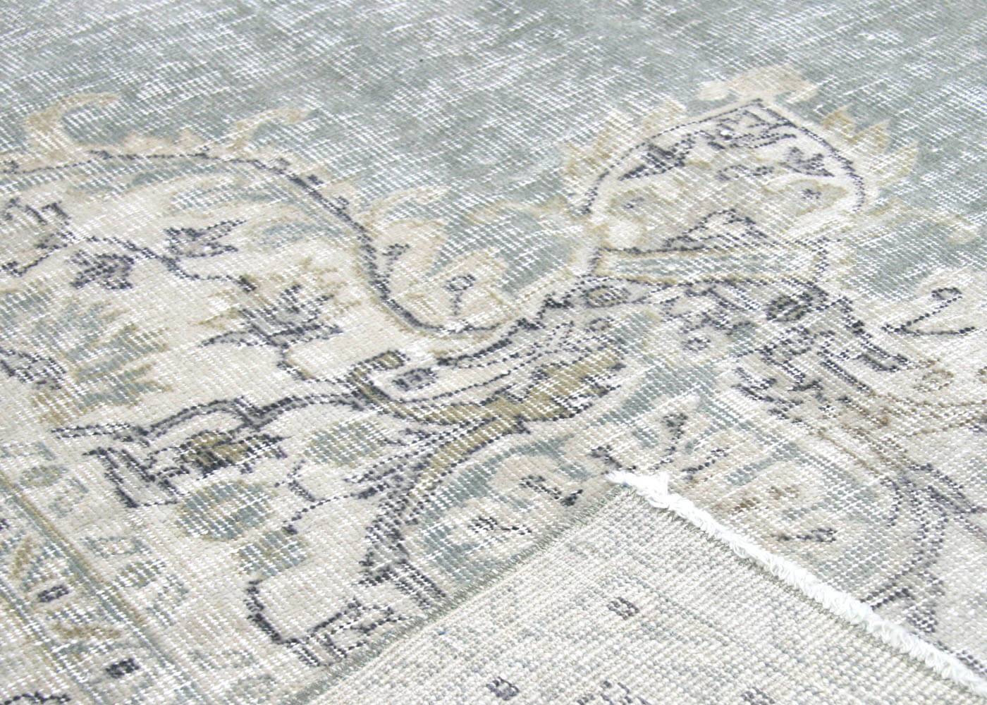 Vintage Turkish Oushak Rug - 8'1" x 11' - 190286