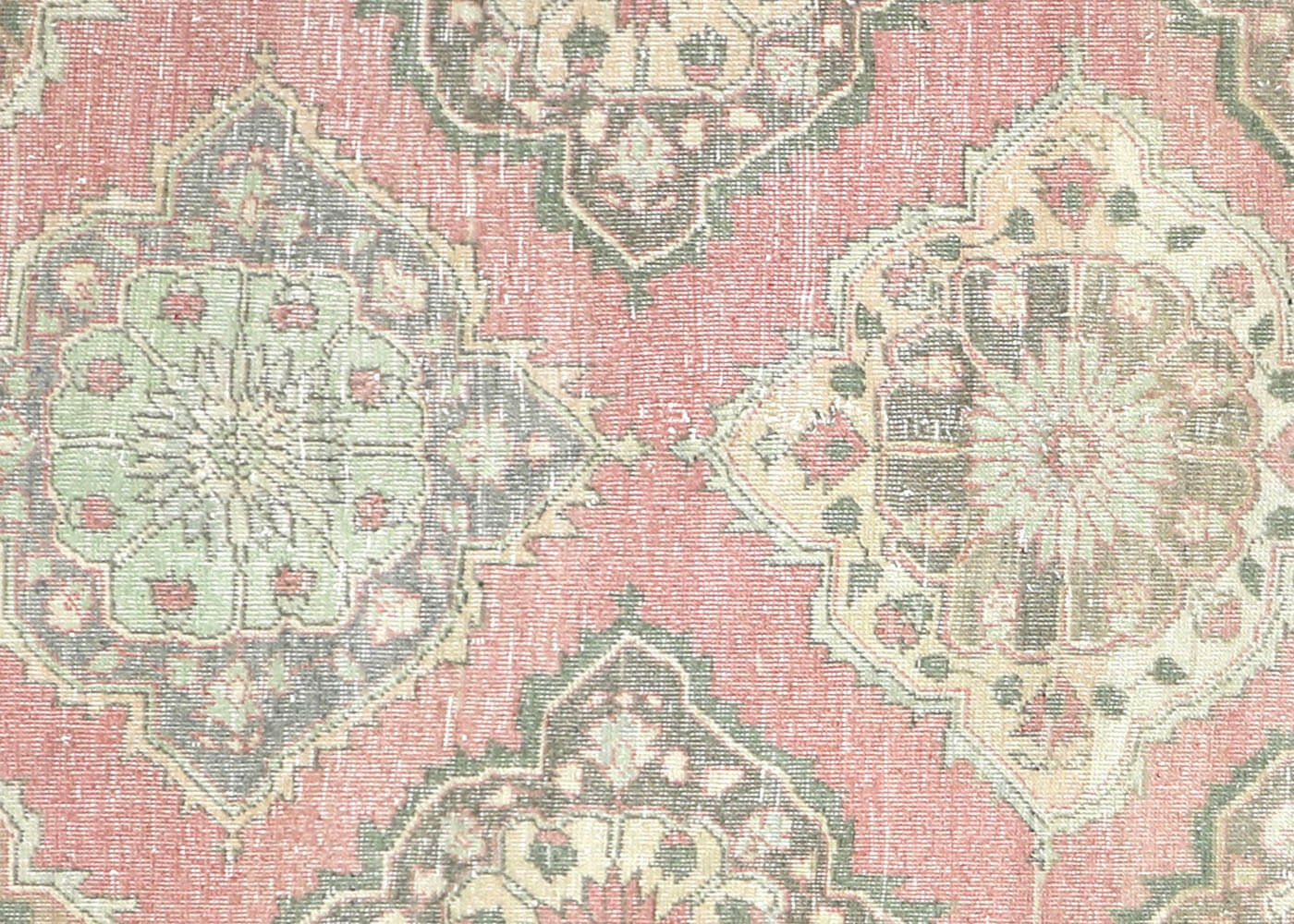 Vintage Turkish Oushak Rug - 4'10" x 12'10" - 190290