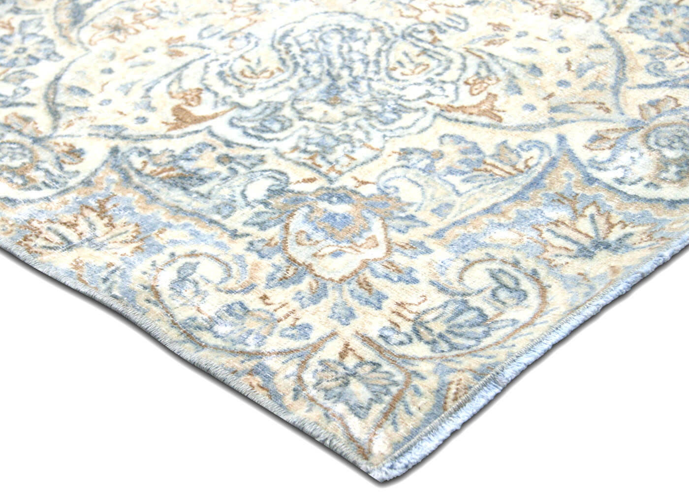 Semi Antique Persian Kerman Rug - 10'4" x 16'11" - 190306
