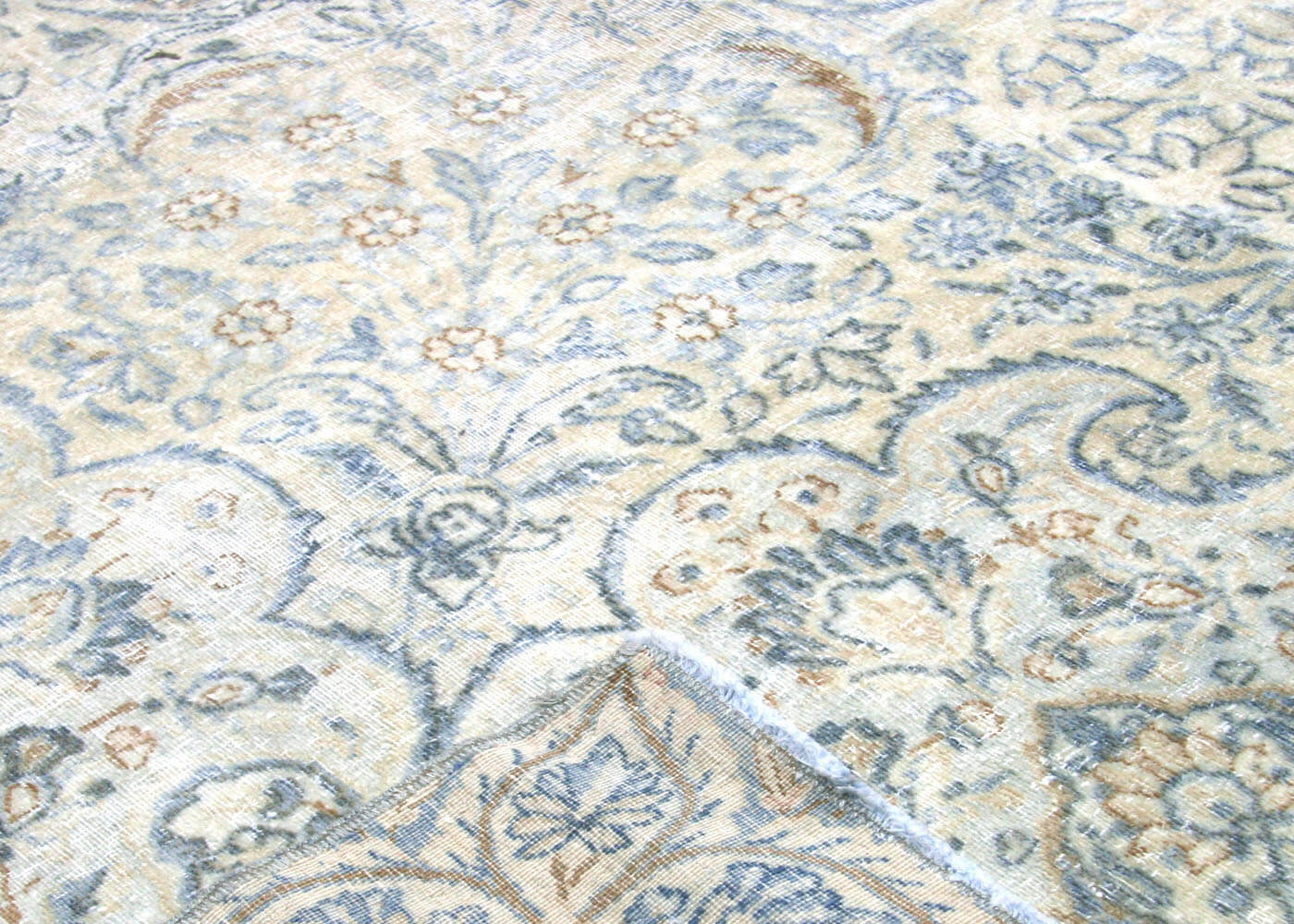 Semi Antique Persian Kerman Rug - 10'4" x 16'11" - 190306