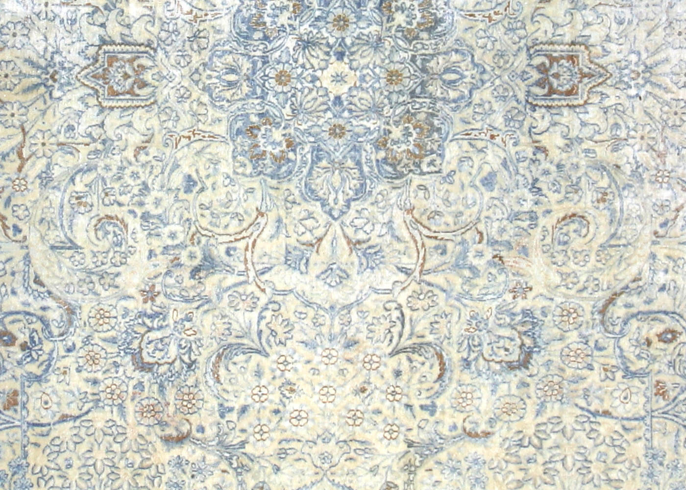 Semi Antique Persian Kerman Rug - 10'4" x 16'11" - 190306
