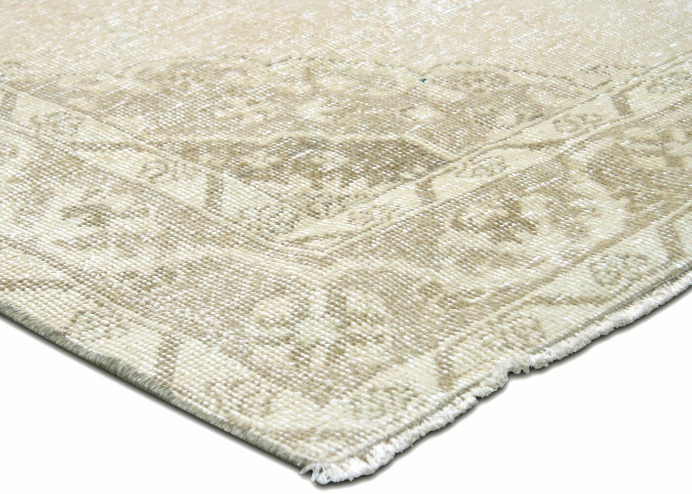 Vintage Turkish Oushak Rug - 4'7" x 12'9" - 190312