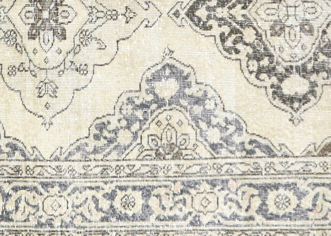 Vintage Turkish Oushak Rug - 4'8" x 12'7" - 190313