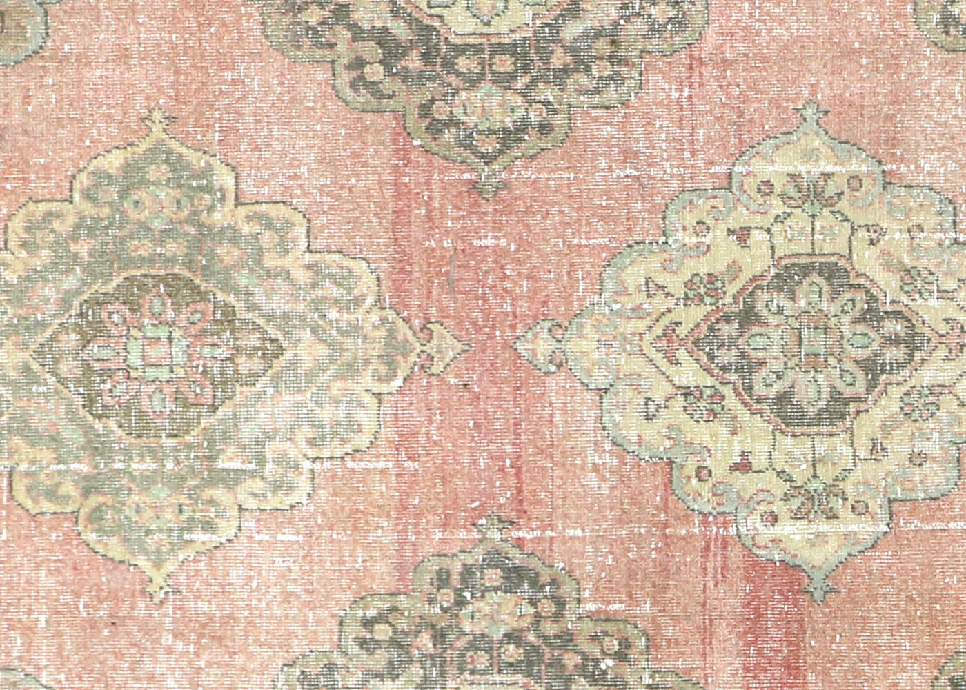 Vintage Turkish Oushak Rug - 4'9" x 12'11" - 190317