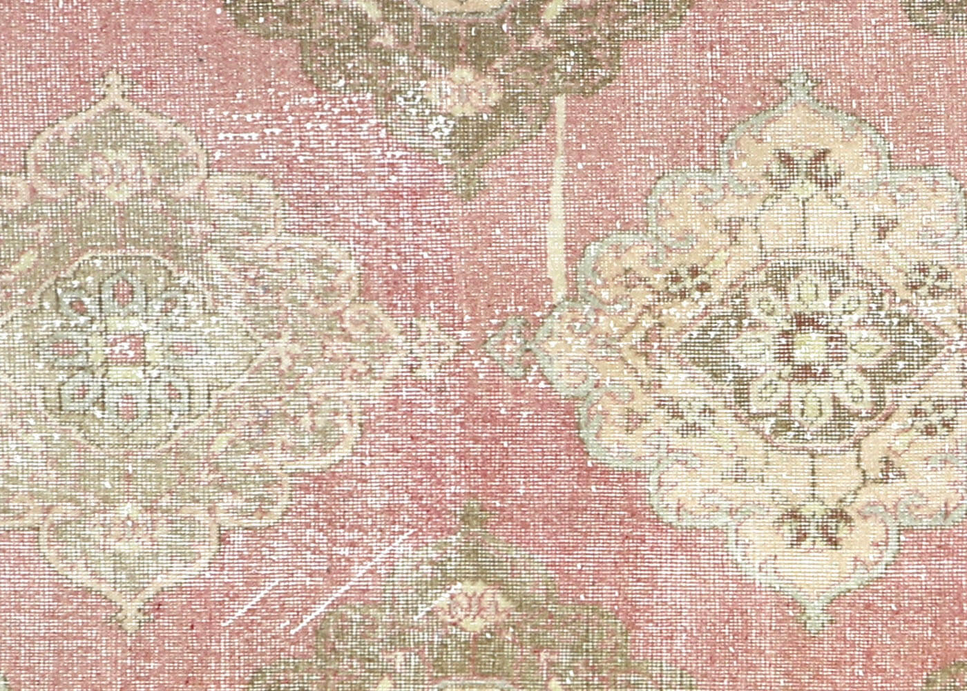 Vintage Turkish Oushak Rug - 4'8" x 12'8" - 190319