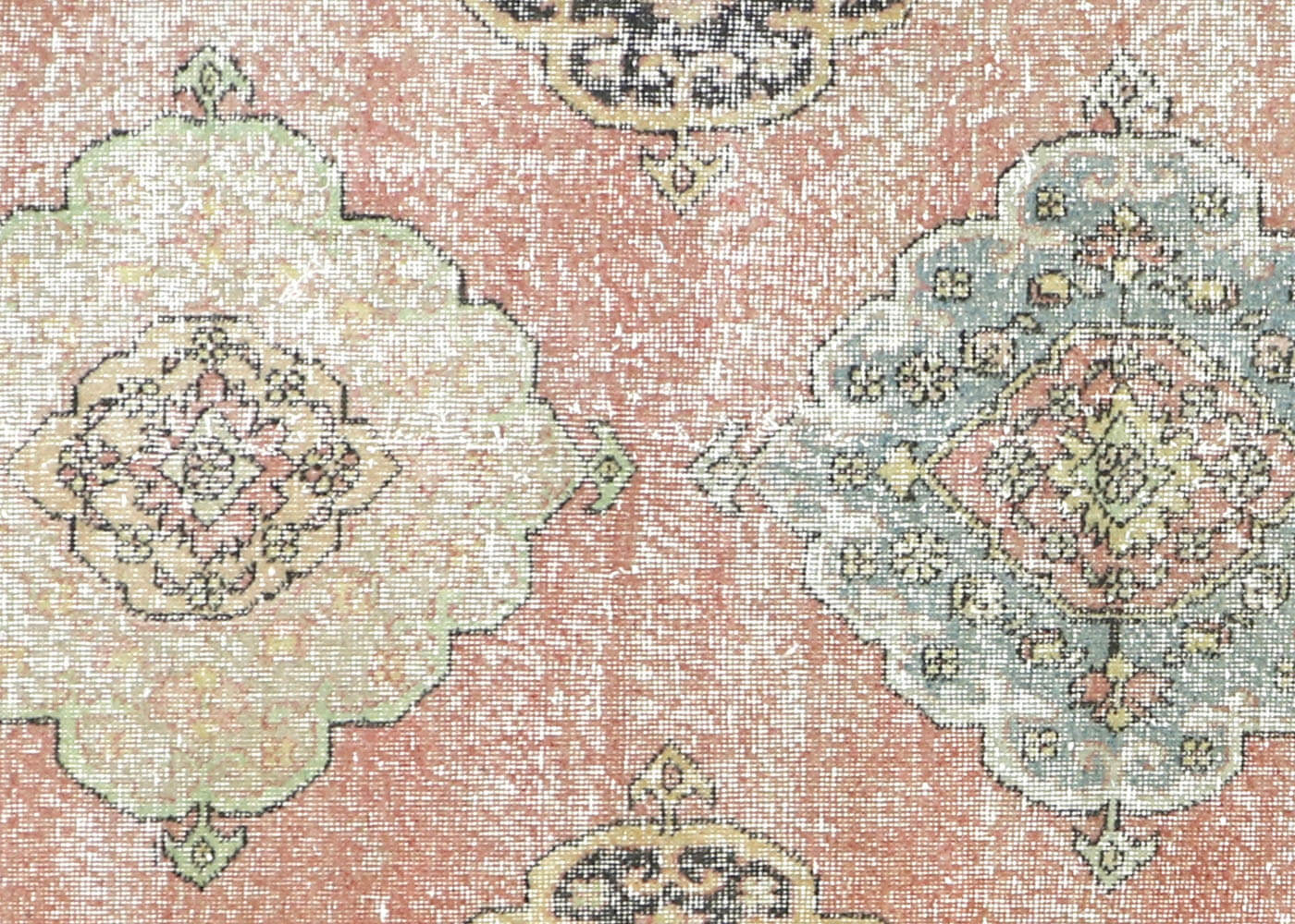Vintage Turkish Oushak Rug - 4'5" x 11'9" - 190320
