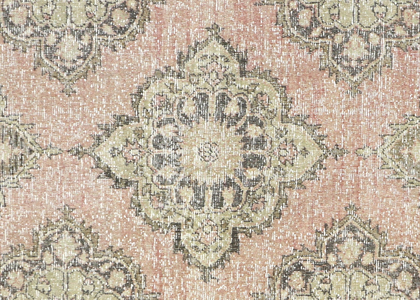Vintage Turkish Oushak Rug - 4'4" x 11'10" - 190323