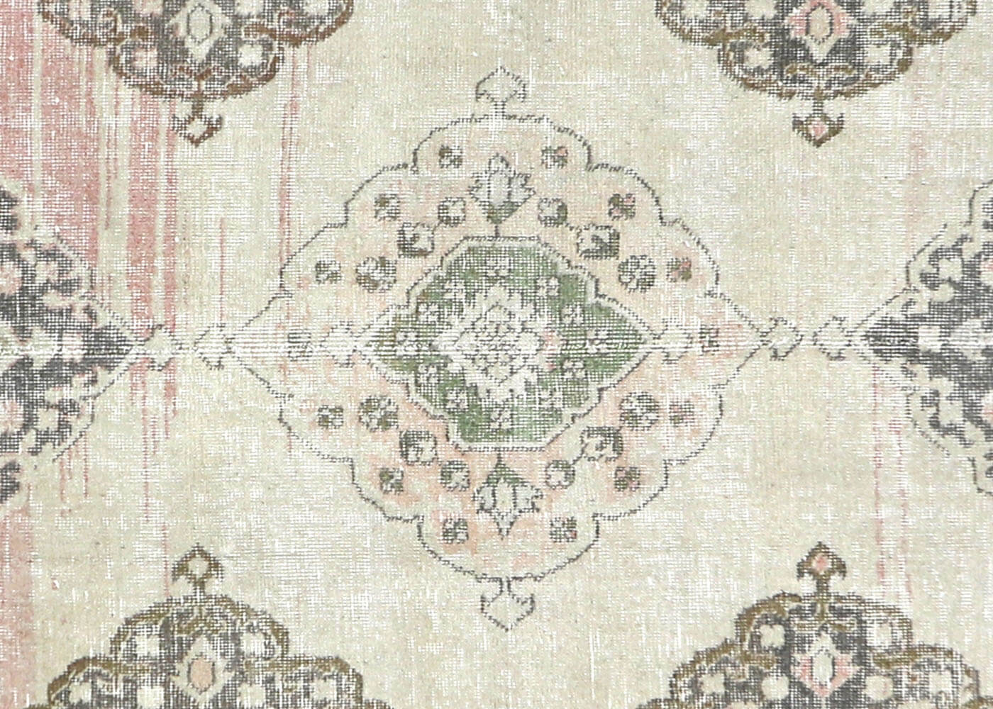 Vintage Turkish Oushak Rug - 4'7" x 12'5" - 190325
