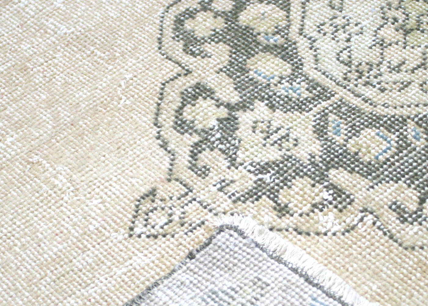 Vintage Turkish Oushak Rug - 4'8" x 12'11" - 190326