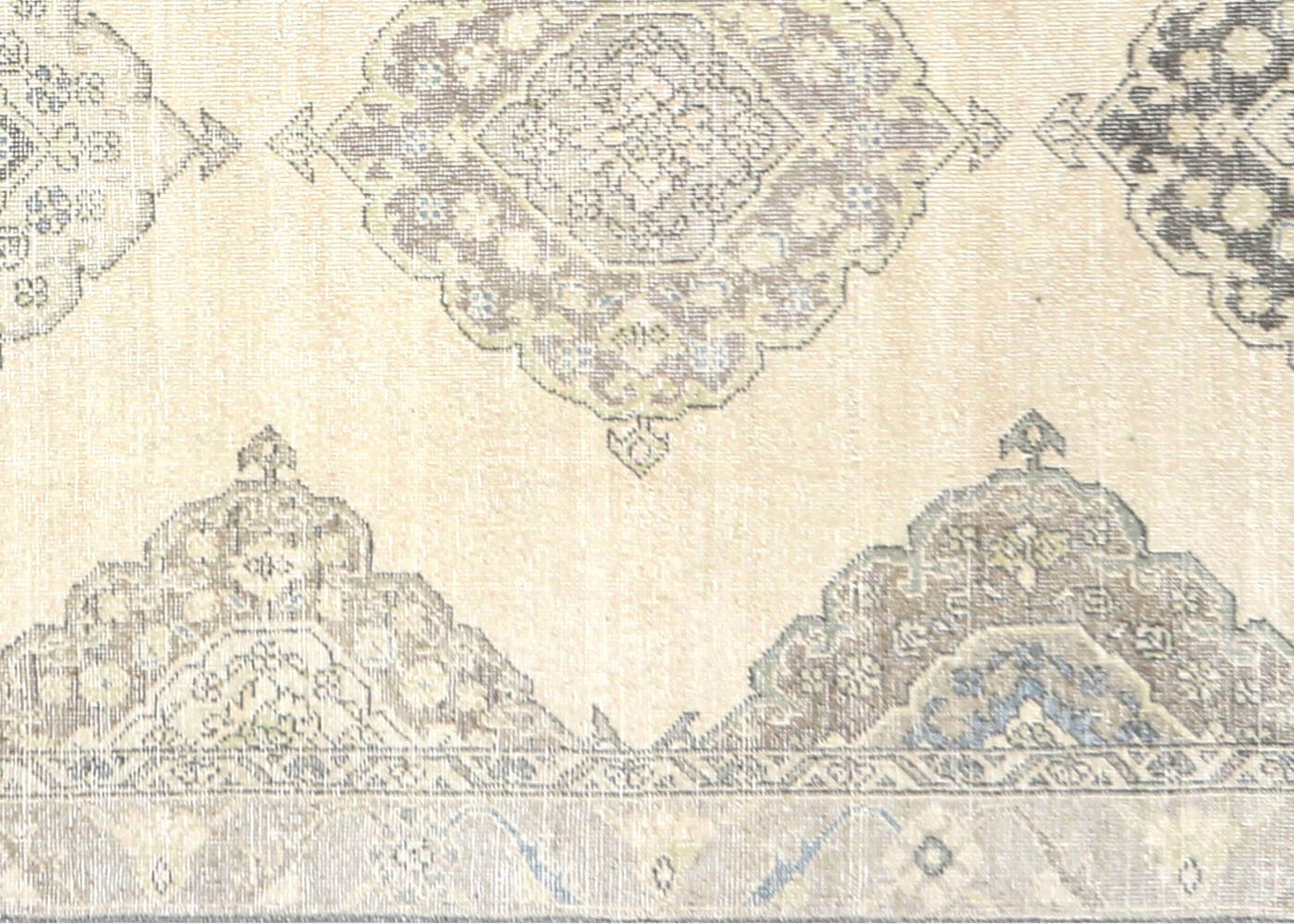 Vintage Turkish Oushak Rug - 4'8" x 12'11" - 190326