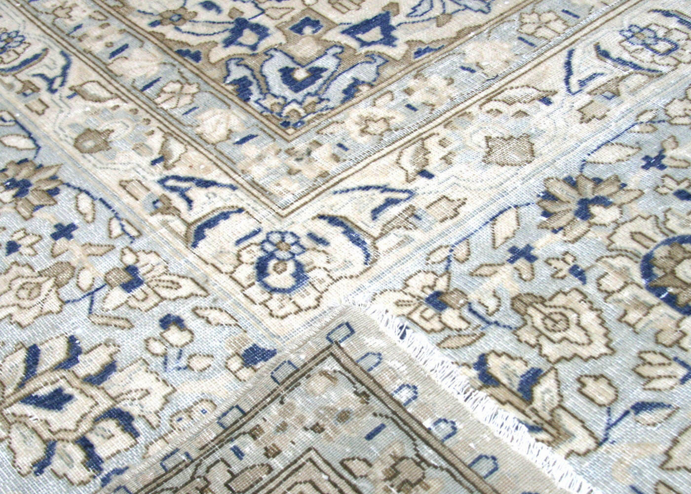 Semi Antique Persian Kerman Rug - 12'8" x 19'8" - 190334