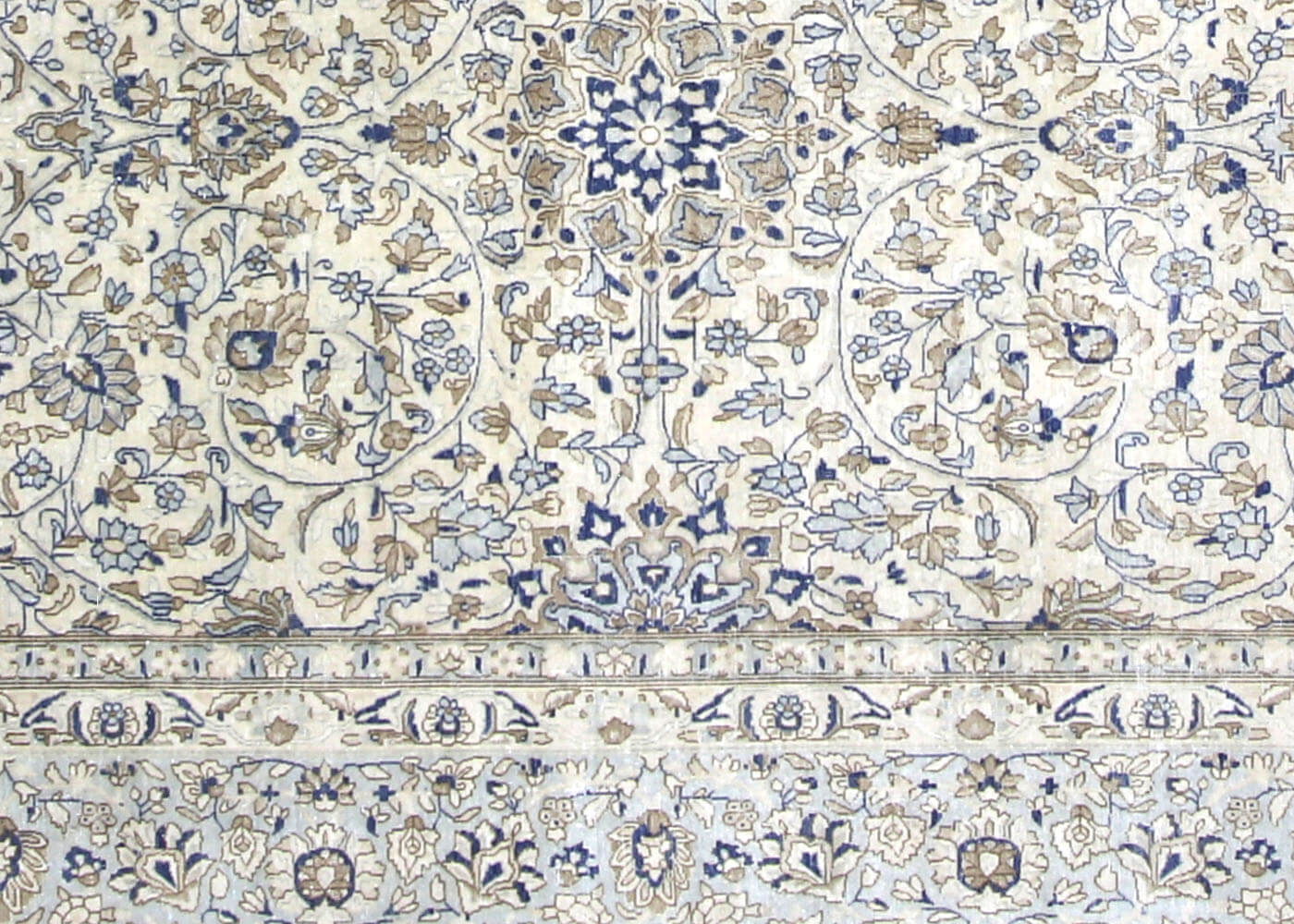 Semi Antique Persian Kerman Rug - 12'8" x 19'8" - 190334