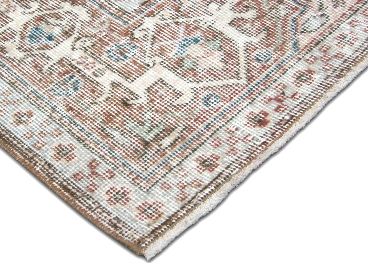 Vintage Turkish Oushak Rug - 4'5" x 8'3" - 190338