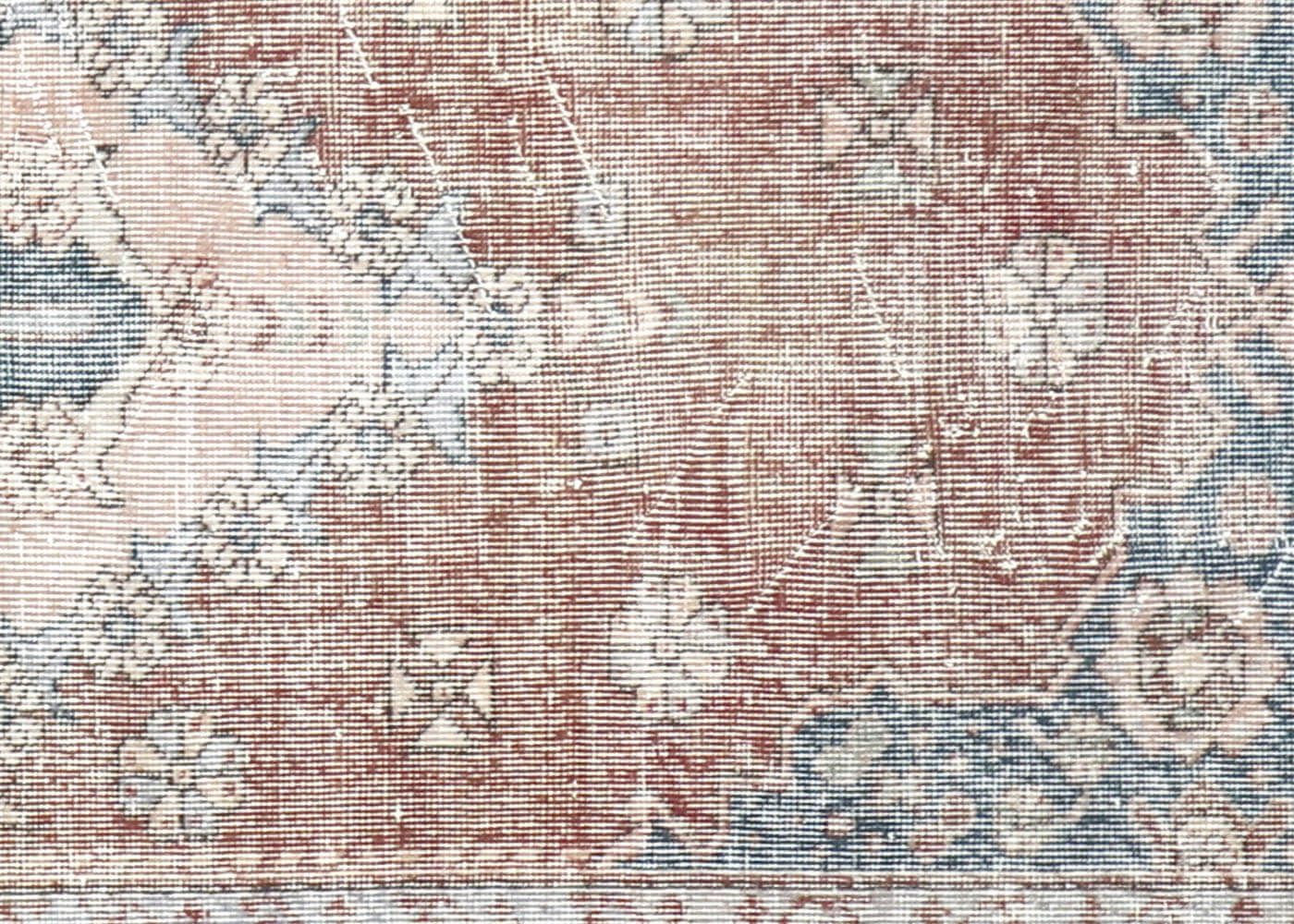 Vintage Turkish Oushak Rug - 4'5" x 8'3" - 190338
