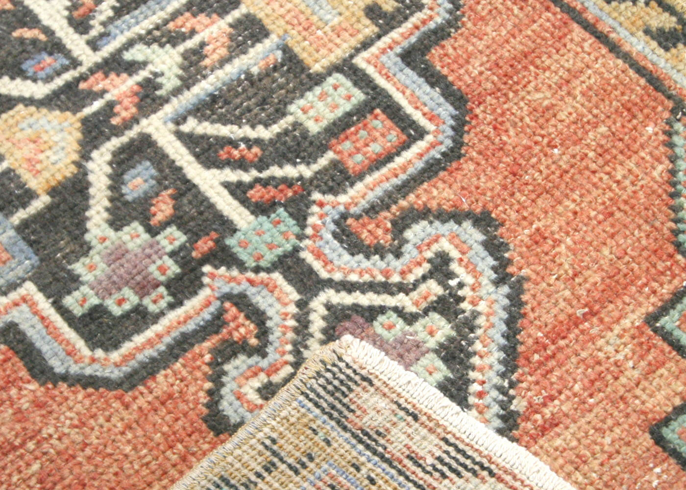 Vintage Turkish Oushak Yastic - 1'8" x 3' - 190366