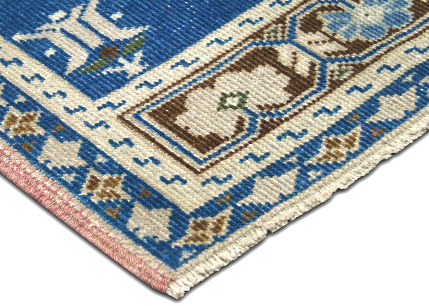 Vintage Turkish Oushak Yastic - 1'10" x 3'4" - 190406