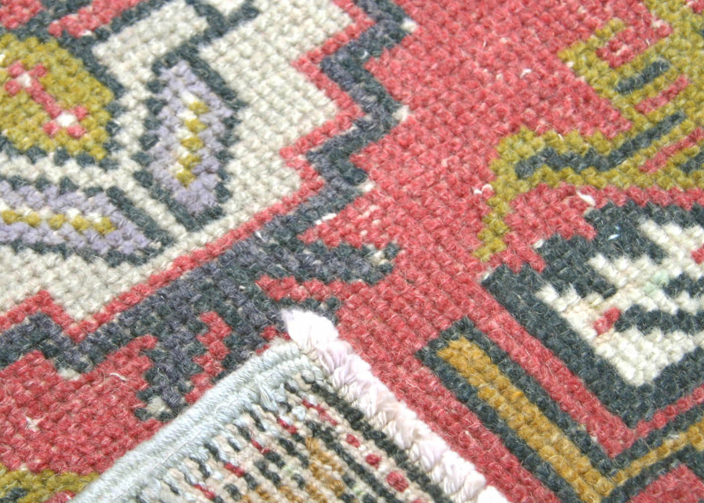 Vintage Turkish Oushak Yastic - 1'10" x 3'4" - 190413