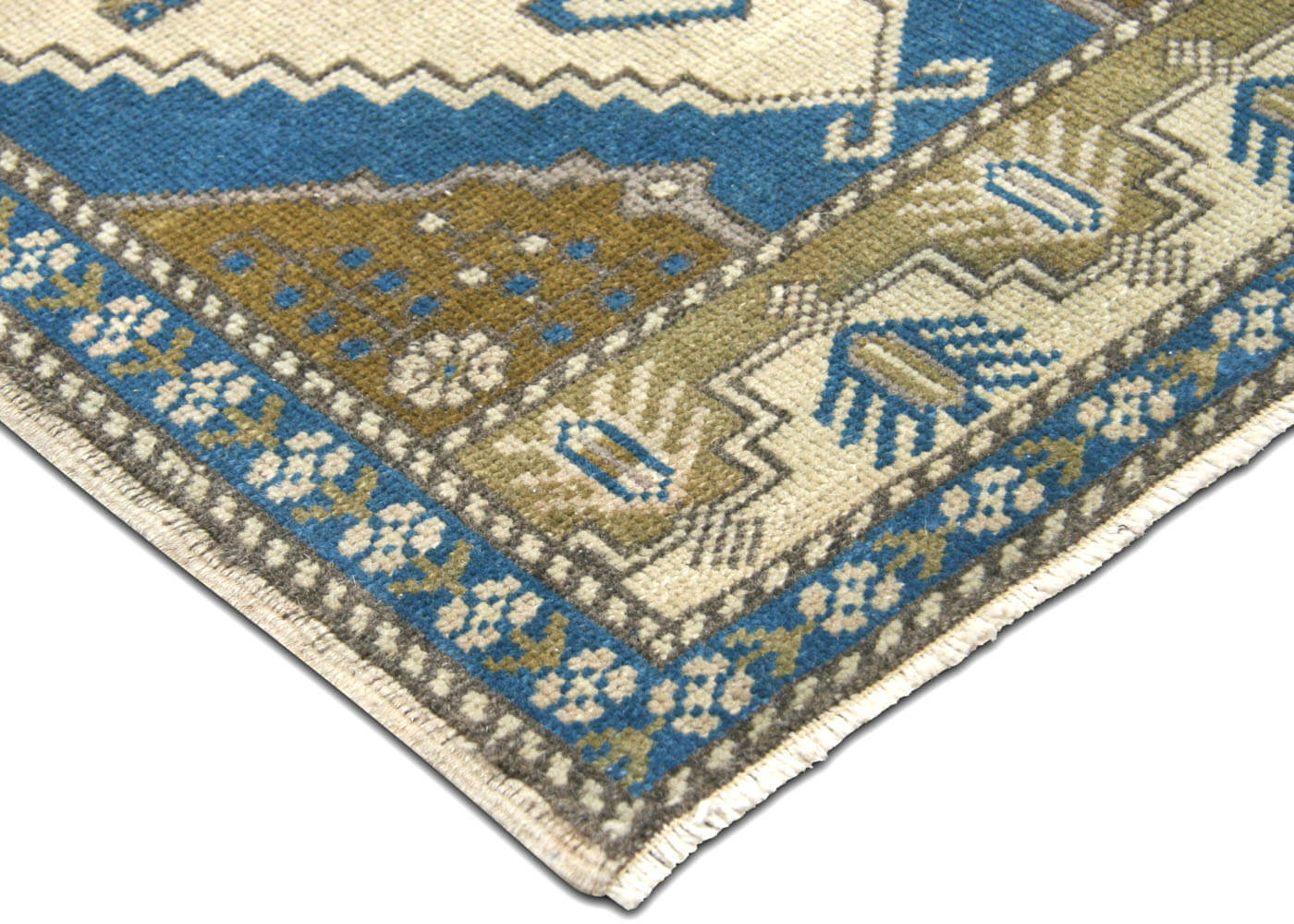 Vintage Turkish Oushak Yastic - 1'9" x 3'7" - 190437