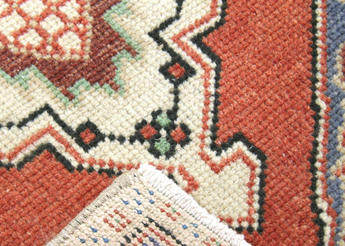 Vintage Turkish Oushak Yastic - 1'7" x 3'1" - 190459