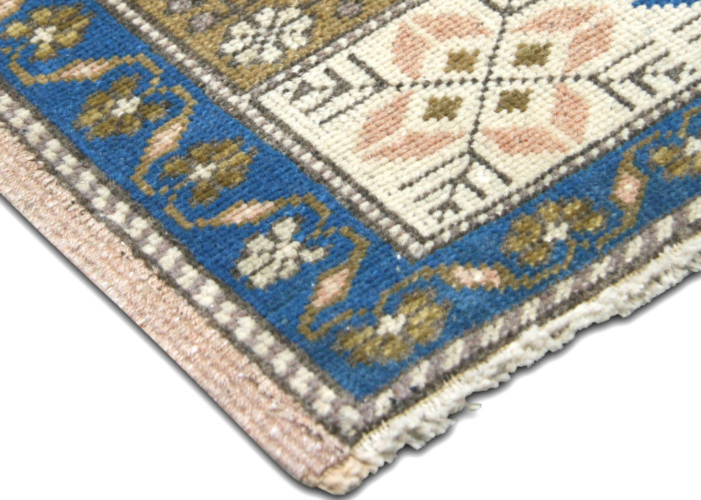 Vintage Turkish Oushak Yastic - 1'10" x 3'2" - 190461