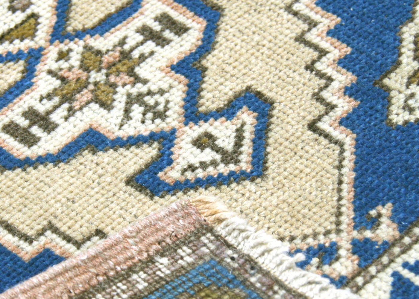 Vintage Turkish Oushak Yastic - 1'10" x 3'2" - 190461