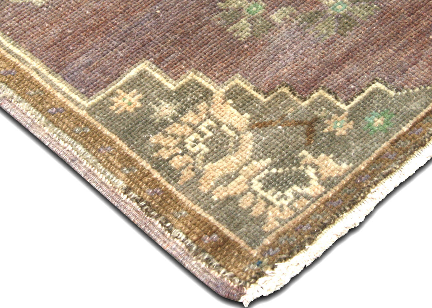 Vintage Turkish Oushak Yastic - 1'7" x 2'10" - 190502