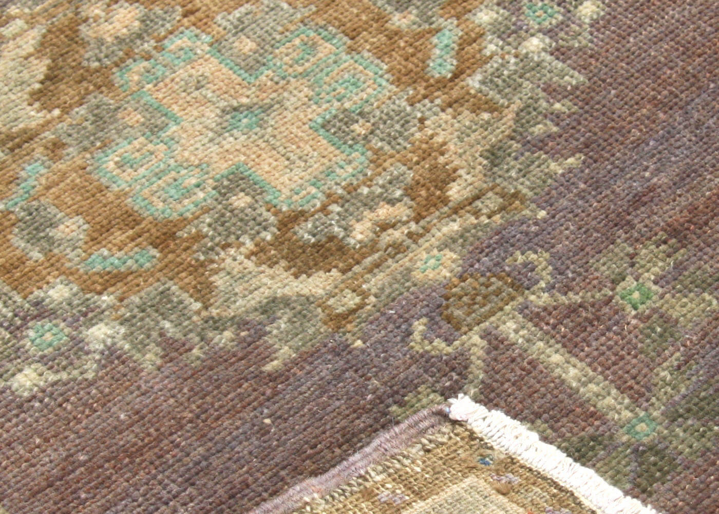 Vintage Turkish Oushak Yastic - 1'7" x 2'10" - 190502