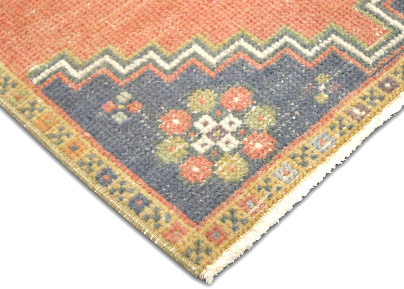 Vintage Turkish Oushak Yastic - 1'8" x 3'3" - 190507