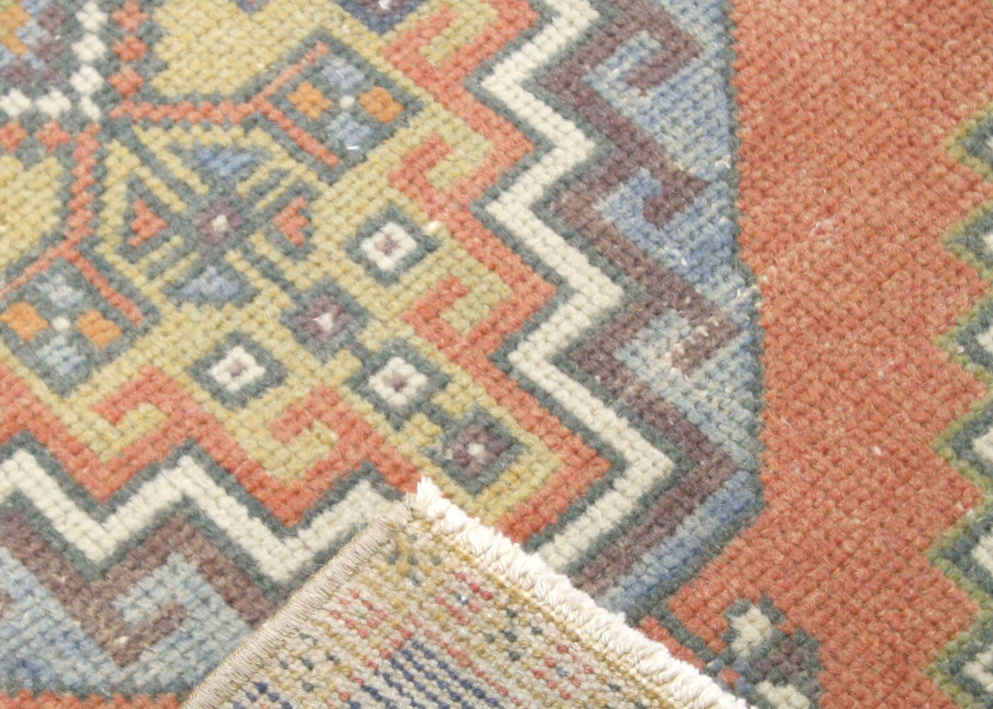Vintage Turkish Oushak Yastic - 1'8" x 3'3" - 190507