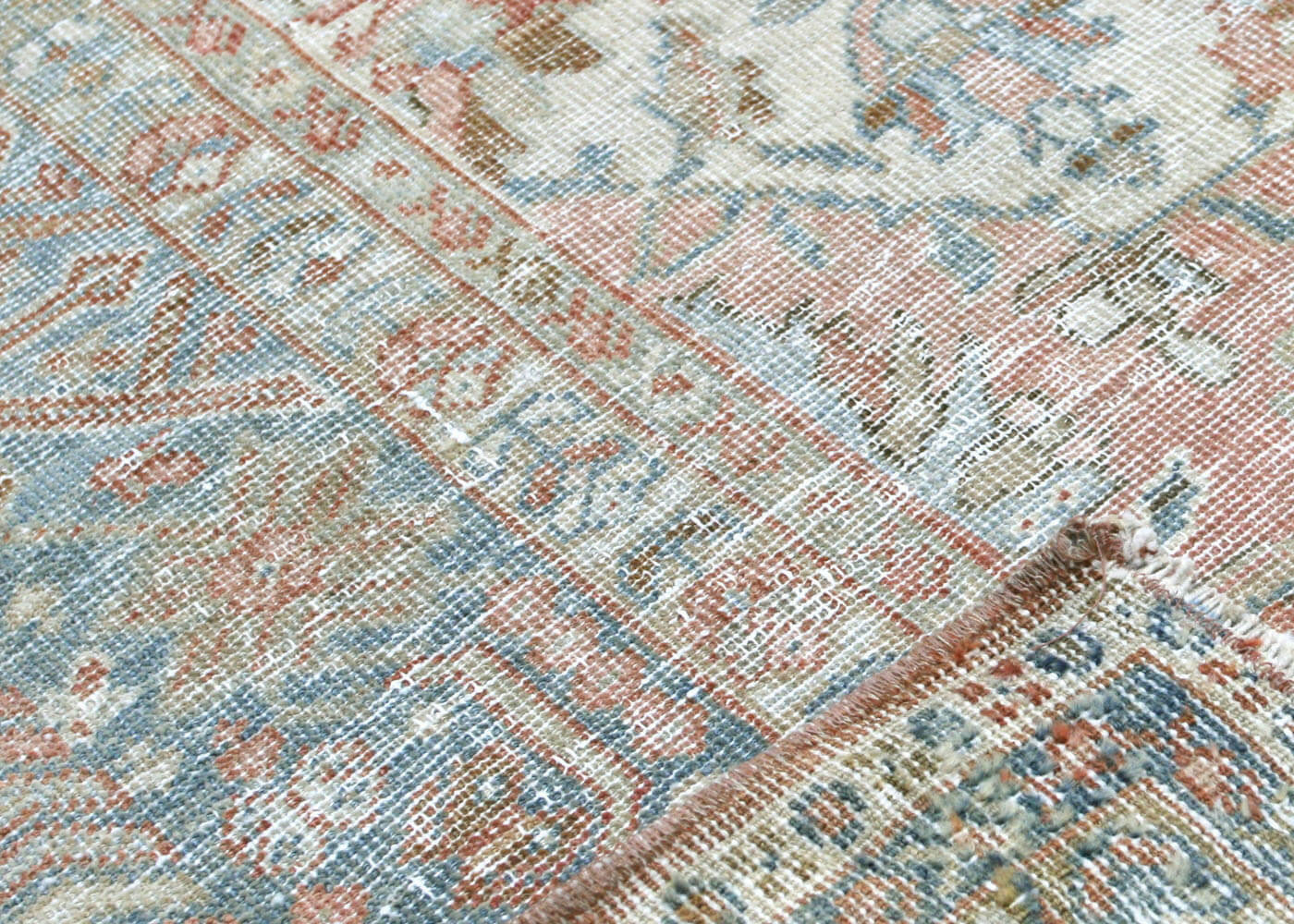 Semi Antique Persian Mahal Rug - 10'8" x 14'1" - 190519