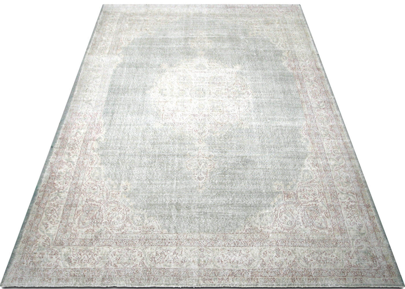 Vintage Turkish Oushak Rug - 8'4" x 12' - 190550