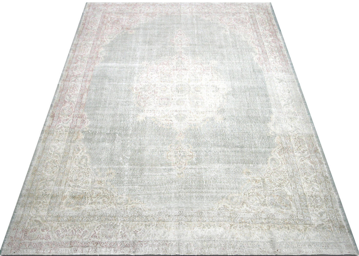Vintage Turkish Oushak Rug - 8'4" x 12' - 190550